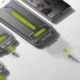Prywatyzujące Szkło Hartowane RINGKE Easy Slide Privacy do Samsung Galaxy S24 Ultra (2szt)