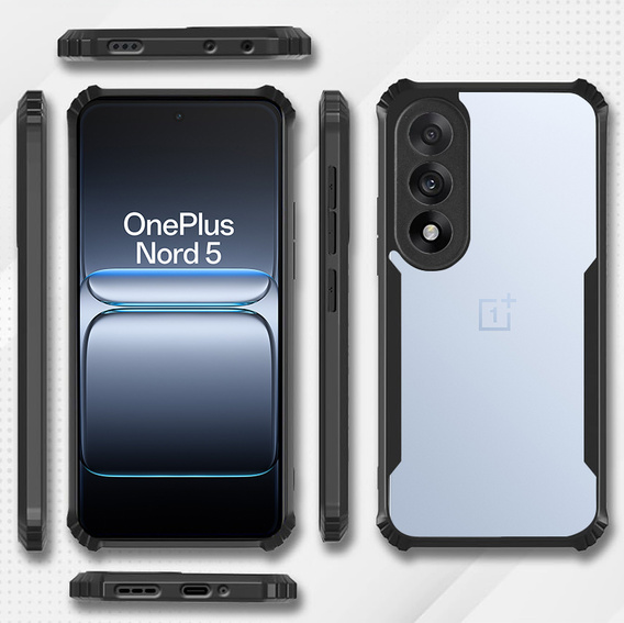 Etui do OnePlus Nord 5, AntiDrop Hybrid, czarne