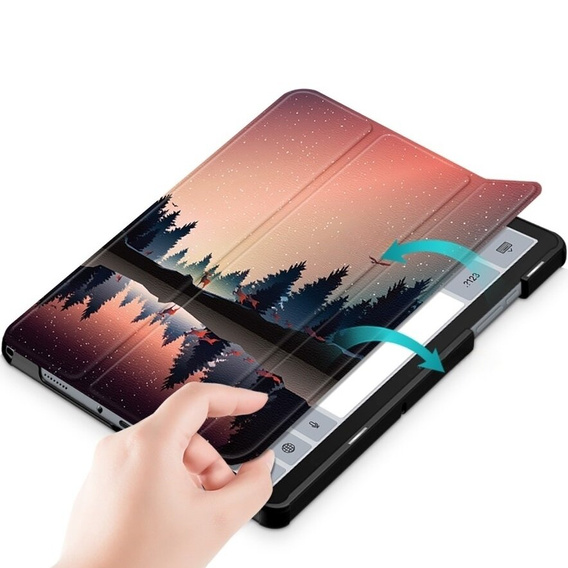 Etui do Samsung Galaxy Tab A9+, Smartcase, evening landscape