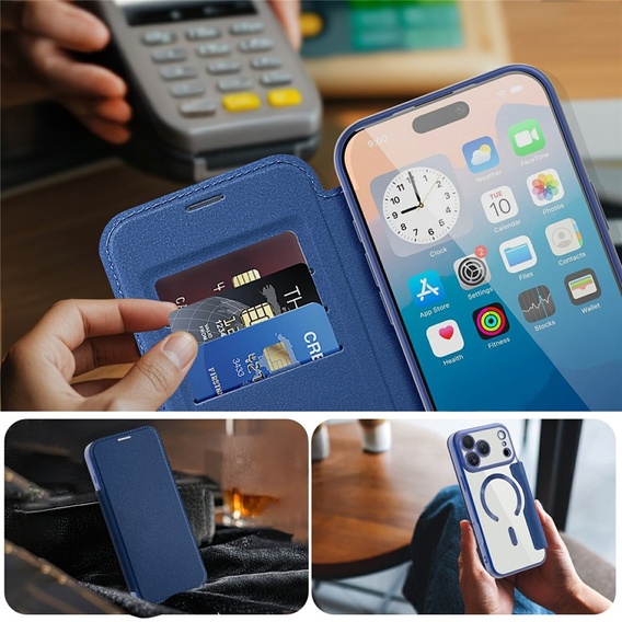 Etui z klapką RFID Wallet MagSafe z ochroną aparatu do iPhone 17 Pro Max