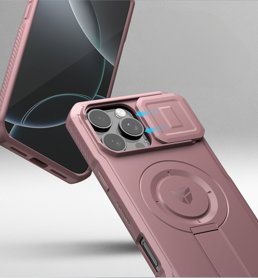 Etui Dexnor MagSafe z osłoną aparatu do iPhone 16 Pro Max