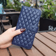 Etui z klapką do Samsung Galaxy A56 5G, Wallet, BINFEN COLOR, niebieskie
