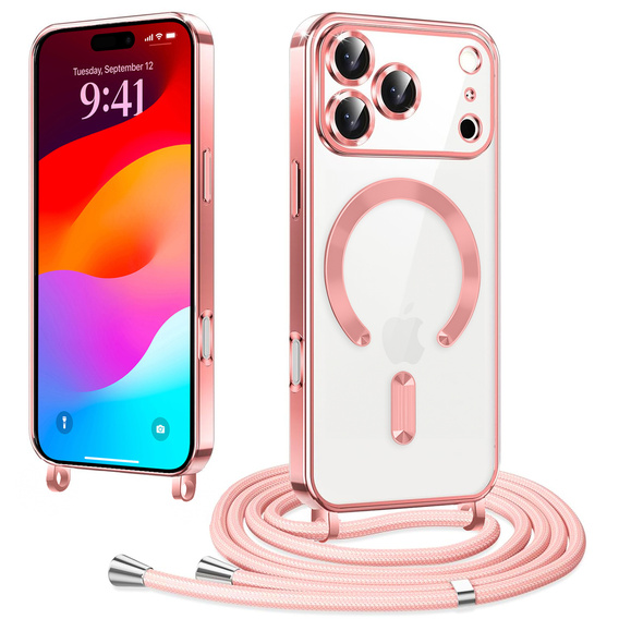 Etui Electro MagSafe ze smyczą do iPhone 17 Pro Max