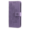 Etui z klapką do Realme C67, Mandala, fioletowe