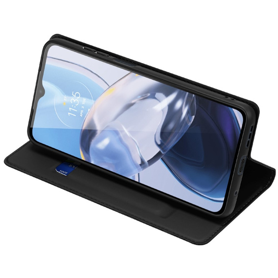 Etui Dux Ducis do Motorola Moto E22 / E22i, Skinpro, czarne