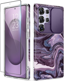Etui do Samsung Galaxy S25 Ultra – GVIEWIN Quicksand/Purple