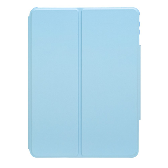 Etui z klawiaturą do iPad 11" 2025 A16 (11 gen.) / iPad 10.9" 2022 (10 gen.), Rotary 360° Leather Touchpad, jasnoniebieskie