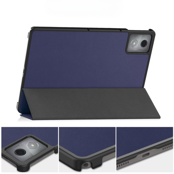 Etui do Lenovo Tab K11 Plus, Smartcase, granatowe