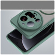 Etui do Xiaomi 15 Ultra, do MagSafe, ERBORD Matt Case, zielone