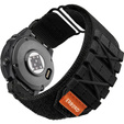 Pasek Nylonowy ERBORD Runner Quickfit do Garmin Fenix 5/6/6 PRO/7 Forerunner 965/955/945, Czarny