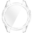 2w1 Etui + Szkło Hartowane do Garmin Fenix 8 43mm, Przezroczyste