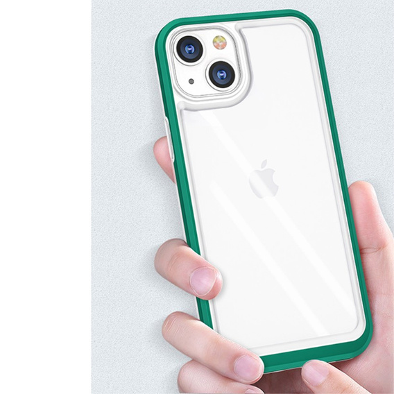 Etui ERBORD do iPhone 13 Mini, Hybrid Frame, Dark Green