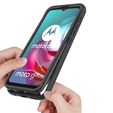 Etui do Motorola Moto G10 / G20 / G30, Shockproof, z folią, czarne