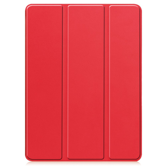 Etui do iPad Pro 11" 2024 (5 gen.), Smartcase z miejscem na rysik, czerwone