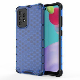 Etui Pancerne Honeycomb do Samsung Galaxy A52 / A52s, Niebieskie