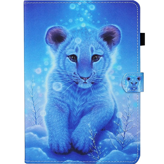 Etui do Samsung Galaxy Tab A8 10.5 2021 X200 X205, tiger
