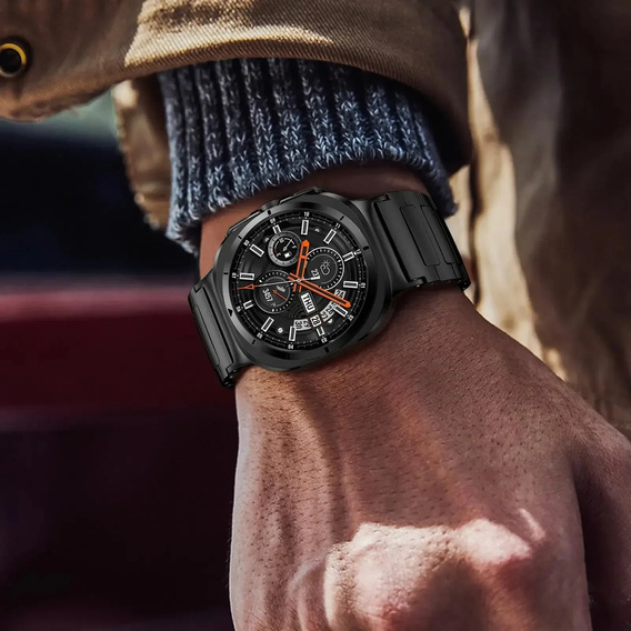 Bransoleta do Samsung Galaxy Watch Ultra 47mm (2025 / 2024), Czarna