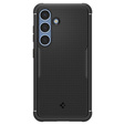 Etui Spigen do Samsung Galaxy S25, Core Armor MagSafe, czarne + Szkło Hartowane 9H
