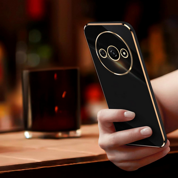 Etui do Xiaomi Redmi A3, Glamour CamShield, czarne