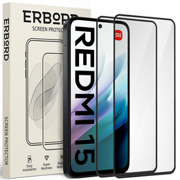 2x Szkło Hartowane ERBORD 3D do Realme C71 – ochrona całego ekranu