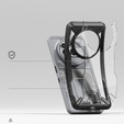 Etui Ringke do Nothing Phone 3a Pro, Fusion X, Czarne