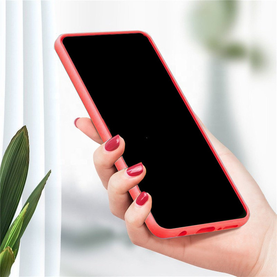 Etui do Samsung Galaxy A32 5G, Silicone Lite, czerwone