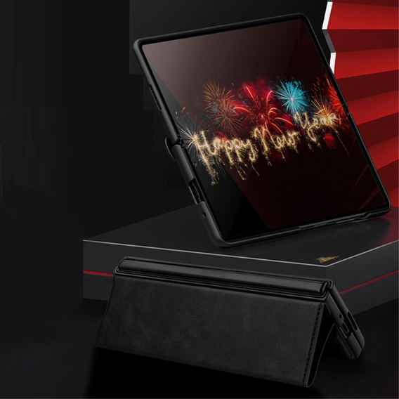 Etui z klapką do Samsung Galaxy Z Fold6 5G, Wallet, czarne
