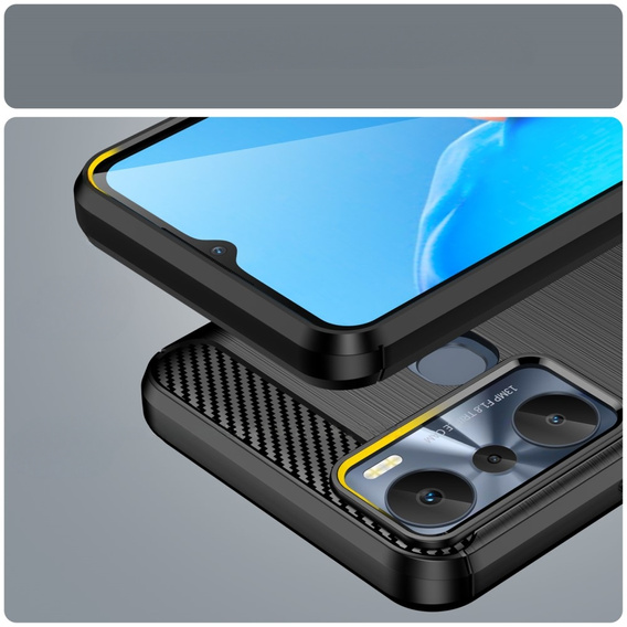 Etui do Infinix Hot 20i, Karbon, czarne