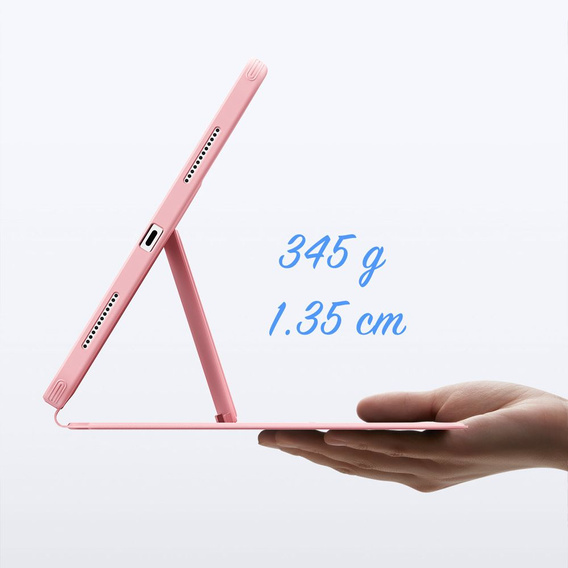 Etui do iPad 11" 2025 A16 (11 gen.) / iPad 10.9" 2022 (10 gen.), ESR Flip Hybrid, różowe