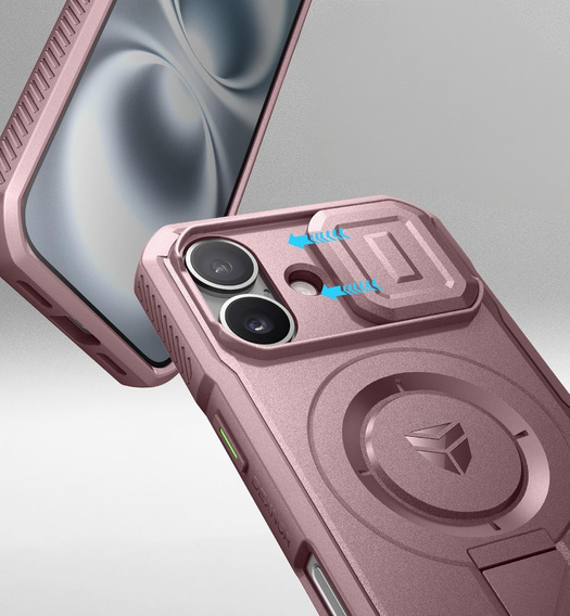 Etui Dexnor MagSafe z osłoną aparatu do iPhone 16