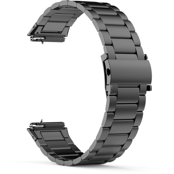 Bransoleta Stalowa do Huawei Band 7, Czarna
