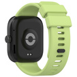 Pasek Silikonowy do Xiaomi Redmi Watch 4 / Xiaomi Smart Band 8 Pro / Xiaomi Smart Band 9 Pro, Jasnozielony