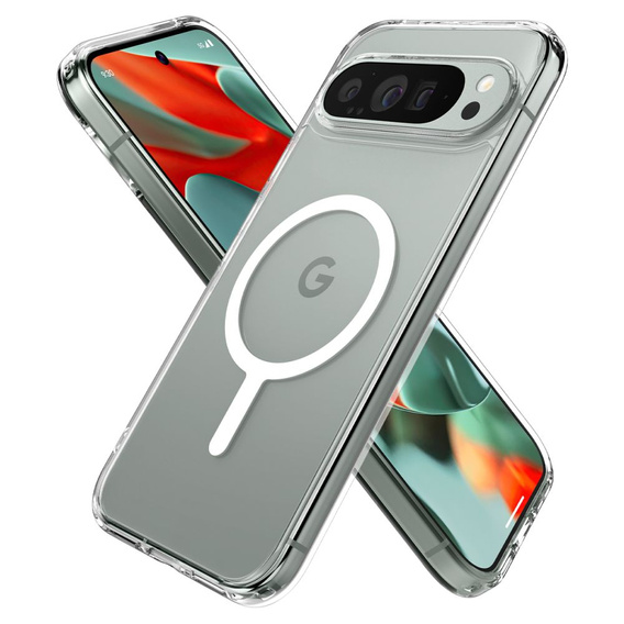 Etui Spigen do Google Pixel 9 Pro XL, Ultra Hybrid OneTap Ring, przezroczyste