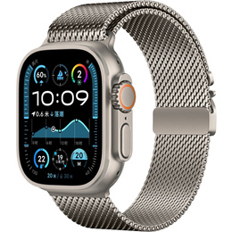 Bransoleta do Apple Watch 1/2/3/4/5/6/7/8/9/10/11/SE Ultra 1/2/3 42/44/45/46/49mm, Tytanowa