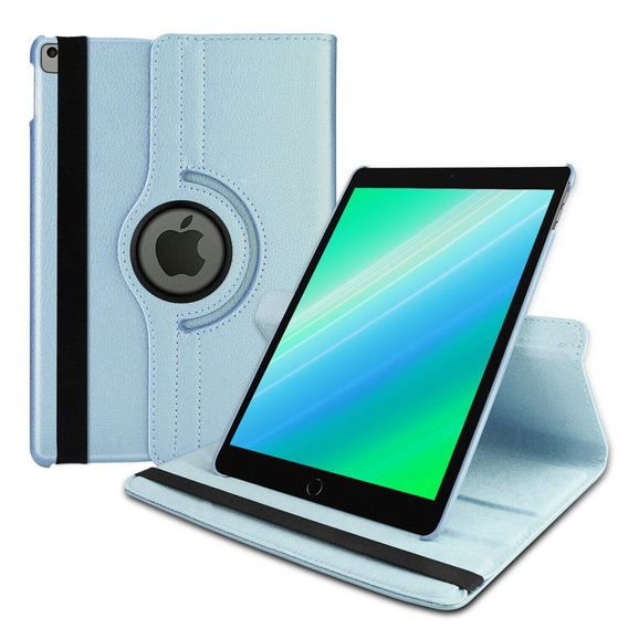 Etui do iPad 11" 2025 A16 (11 gen.) / iPad 10.9" 2022 (10 gen.), Obrotowe 360, niebieskie