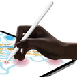 Rysik Digital Stylus Pen "2" do iPad, Tech - Protect,  Biały