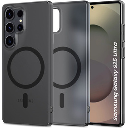 Etui do Samsung Galaxy S25 Ultra GKK – matowe, z podstawką – brązowe