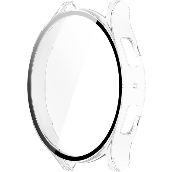 2w1 Etui + Szkło Hartowane do Samsung Galaxy Watch 6 40mm, Przezroczyste