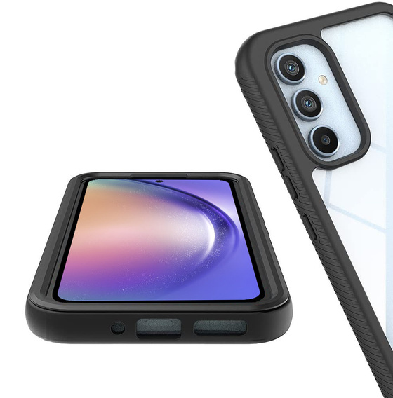 Etui do Samsung Galaxy A54 5G, Shockproof, z folią, czarne