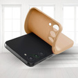 Etui do Samsung Galaxy S23 5G, Silicone Lite, pomarańczowe