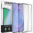 2x Szkło Hartowane ERBORD 3D do Samsung Galaxy S24 FE – zakrzywiona ochrona całego ekranu