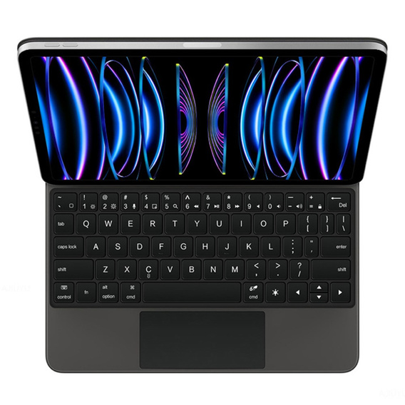Etui z klawiaturą do iPad Pro 11" 2024 (5 gen.), Magnetic Keyboard Touchpad, czarne