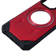 Etui do iPhone 14 Pro, Heavy Duty MagSafe, czerwone