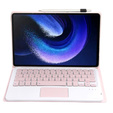 Etui z klawiaturą do Xiaomi Pad 6 / 6 Pro, Touchpad, różowe