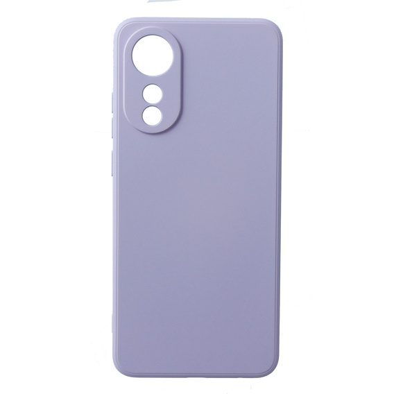 Etui do Oppo A78 4G, Silicone Lite, fioletowe