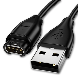 Kabel USB/ładowarka do smartwachy Garmin, czarny