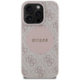 Etui Guess 4G Circle with Classic Logo, do MagSafe do iPhone 16 Pro Max