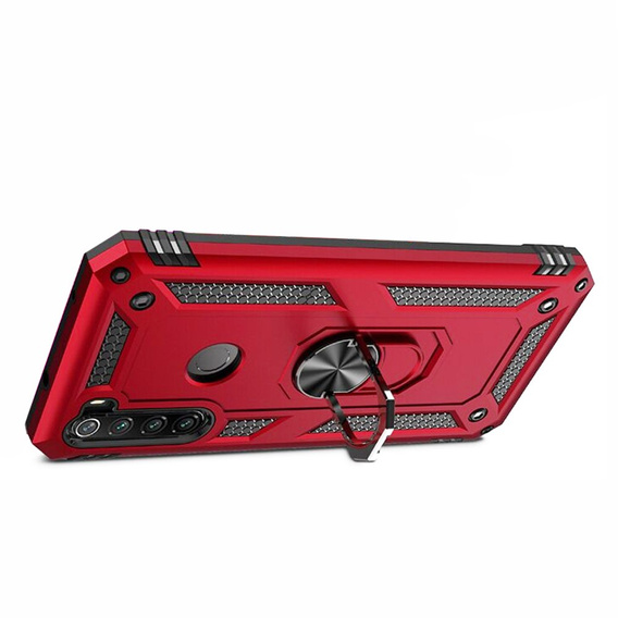 Etui pancerne do Xiaomi Redmi Note 8T, Nox Case Ring, czerwone