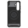 Etui Spigen do Samsung Galaxy S25, Core Armor MagSafe, czarne + Szkło Hartowane 9H