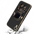 Etui do iPhone XR, Astronaut, czarne